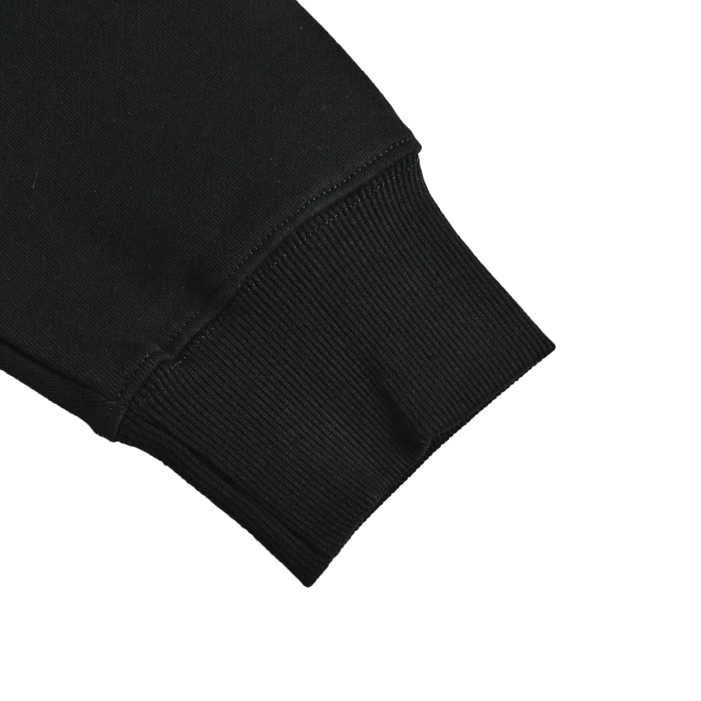 Louis Vuitton/Louis Vuitton leather label letter embroidered crew neck sweatshirt